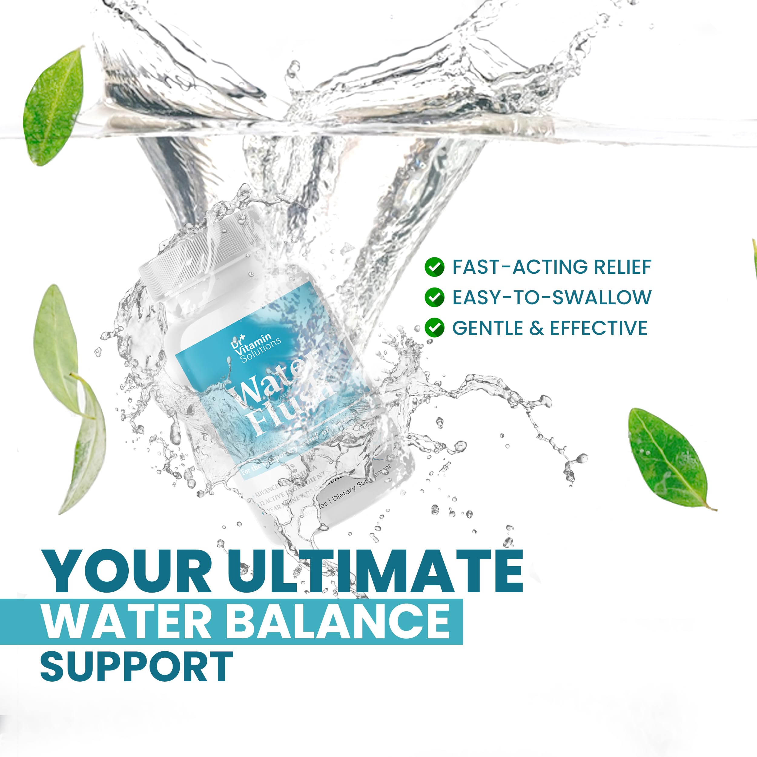 Dr. Vitamin Solutions Diuretic Water Pills for Bloat

