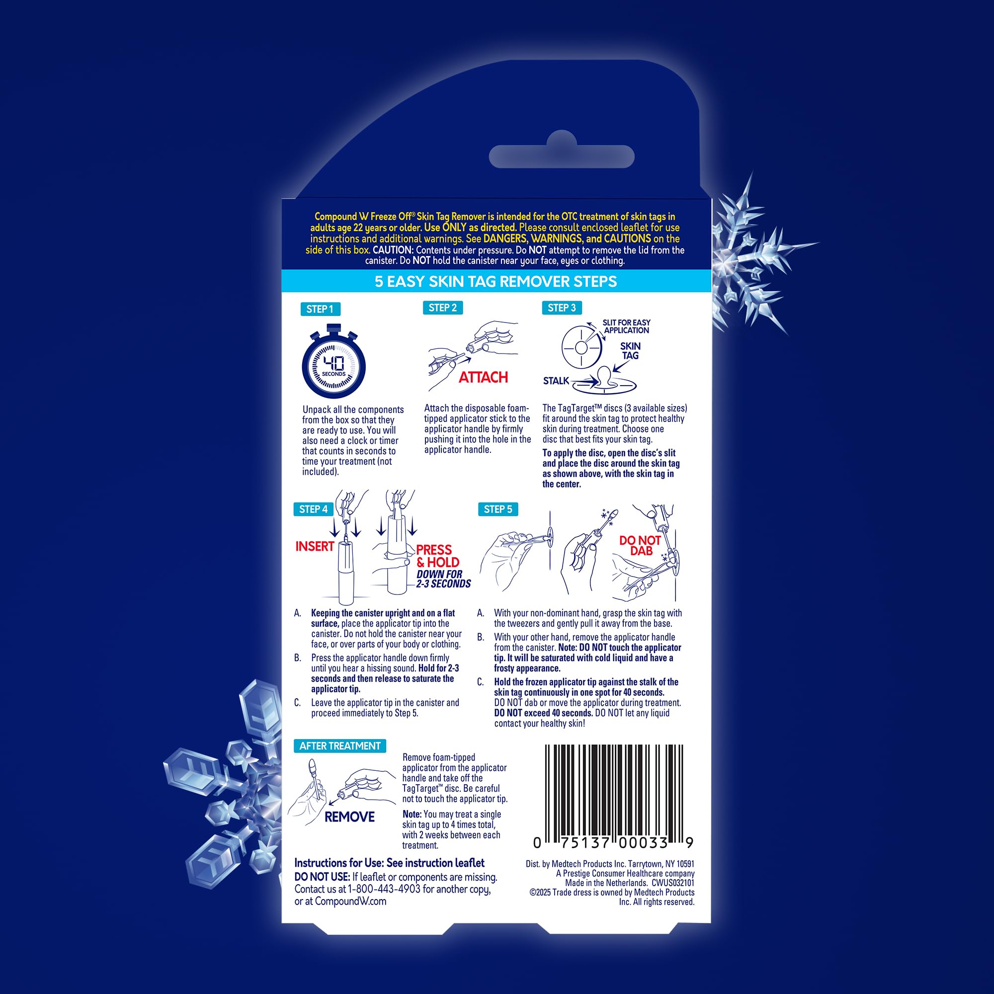 Compound W Skin Tag Remover Kit - FDA Cleared

