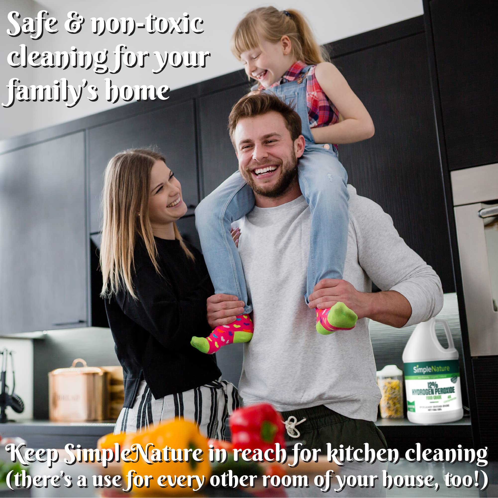 SimpleNature Hydrogen Peroxide Solution Multipurpose Cleaner

