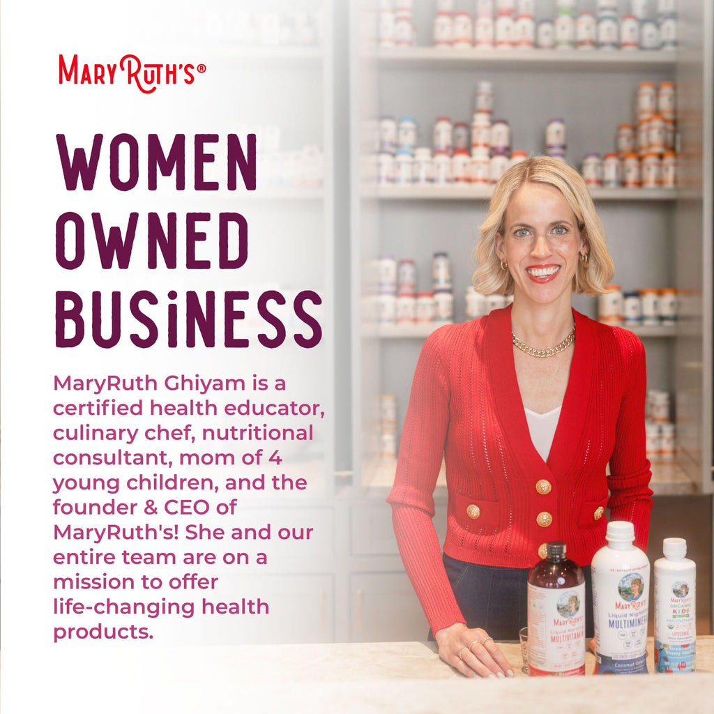MaryRuth's Organics Biotin Gummies - Sugar Free Hair Skin Nails

