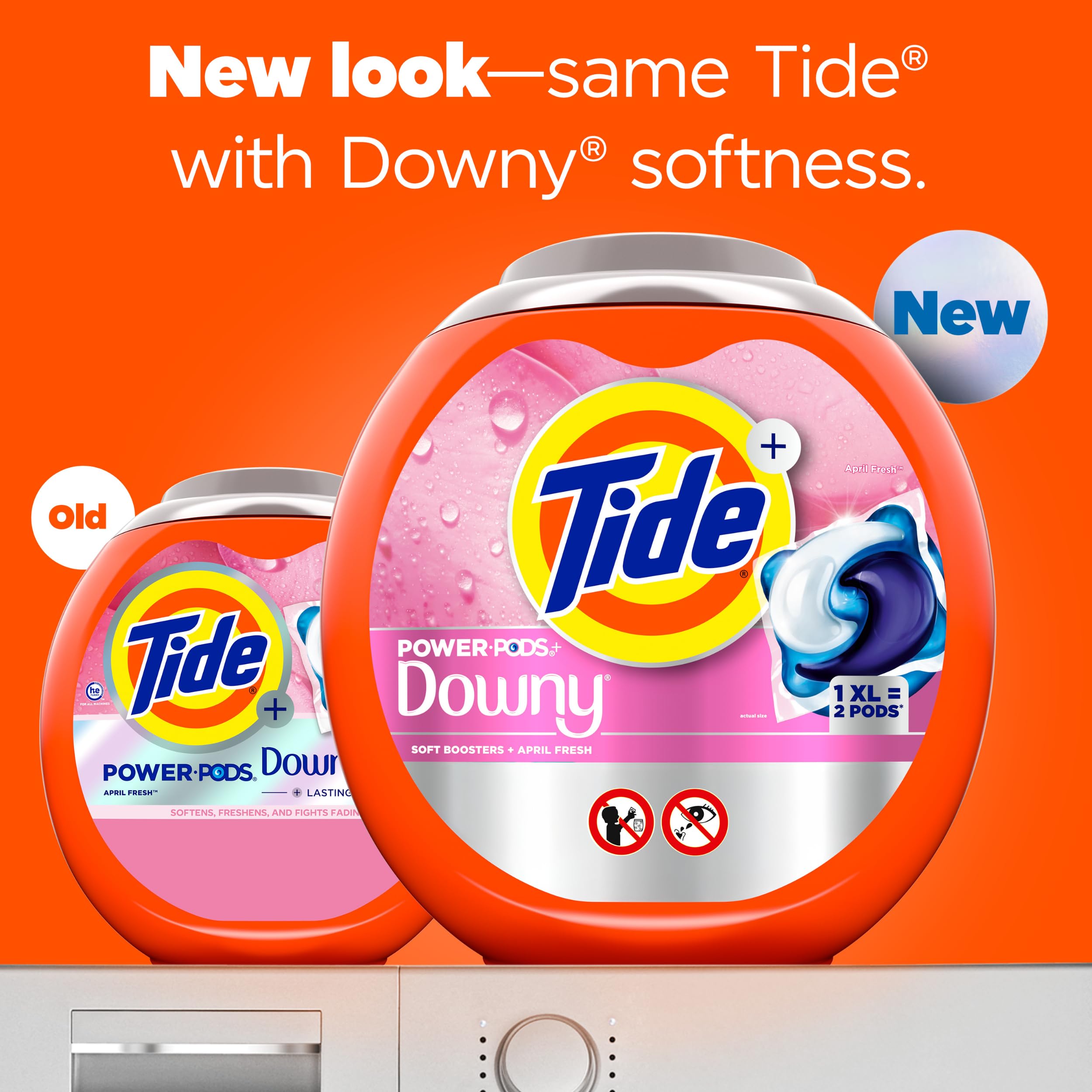 Tide Power PODS with Downy Soft Boosters Laundry Pods

