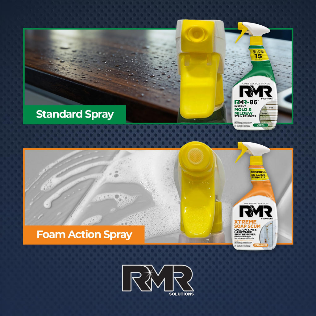 RMR Mold & Mildew Stain Remover + Xtreme Soap Scum Remover

