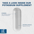 Life Enhancement Potassium Supplement 1020 mg

