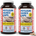 Yerba Prima Psyllium Husk Capsules - Natural Fiber for Regularity