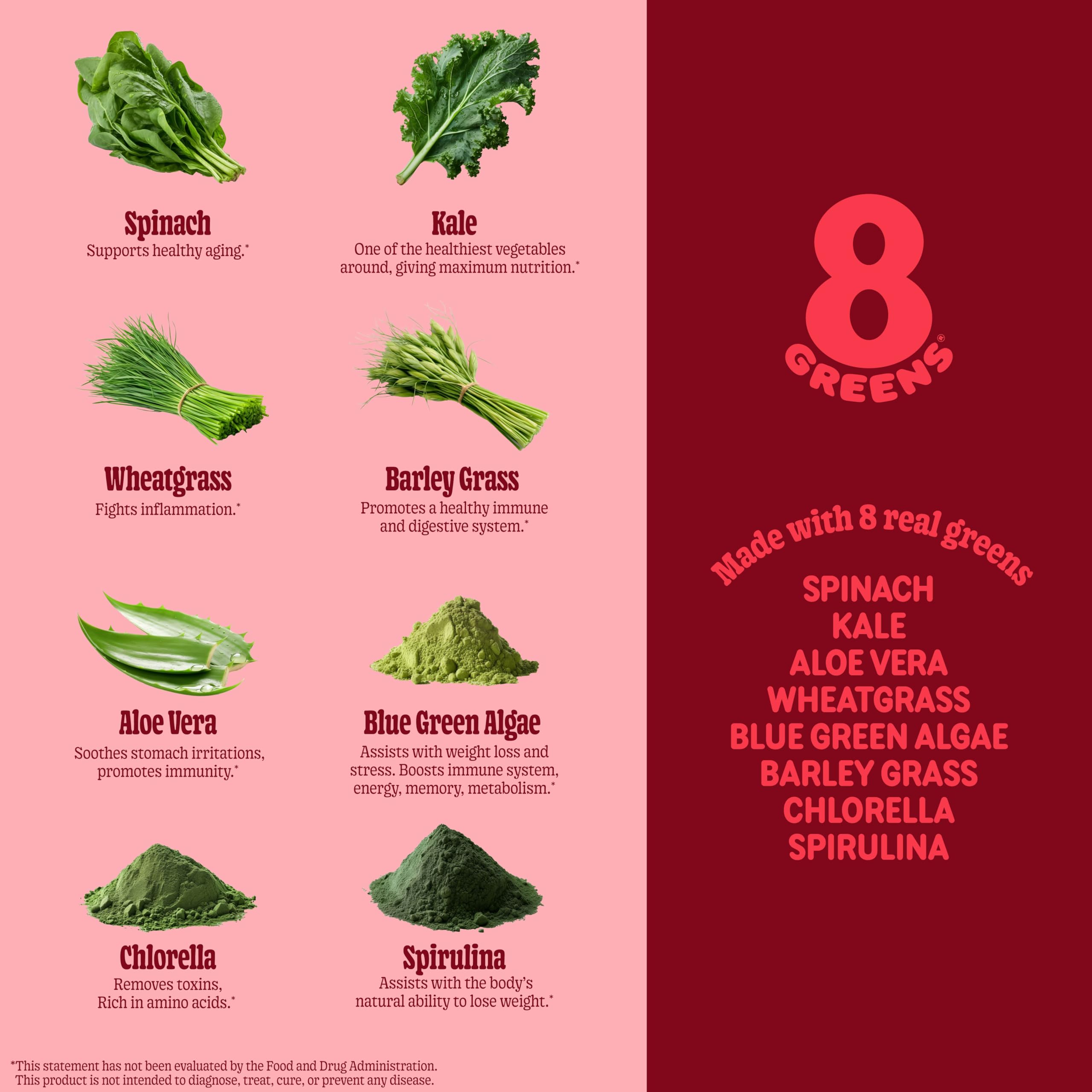 8Greens Supergreens Effervescent Tablets | Immune Metabolism

