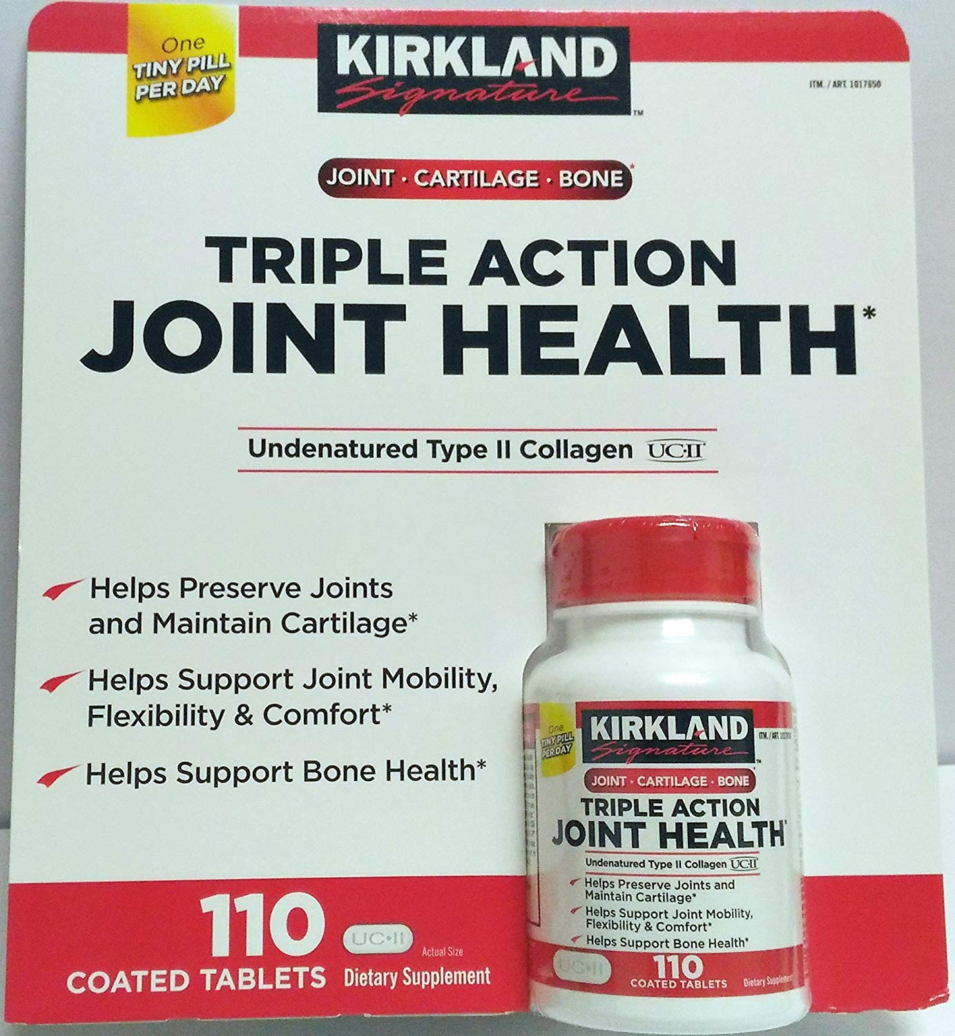 Kirkland Type II Collagen - Triple Action Joint Health

