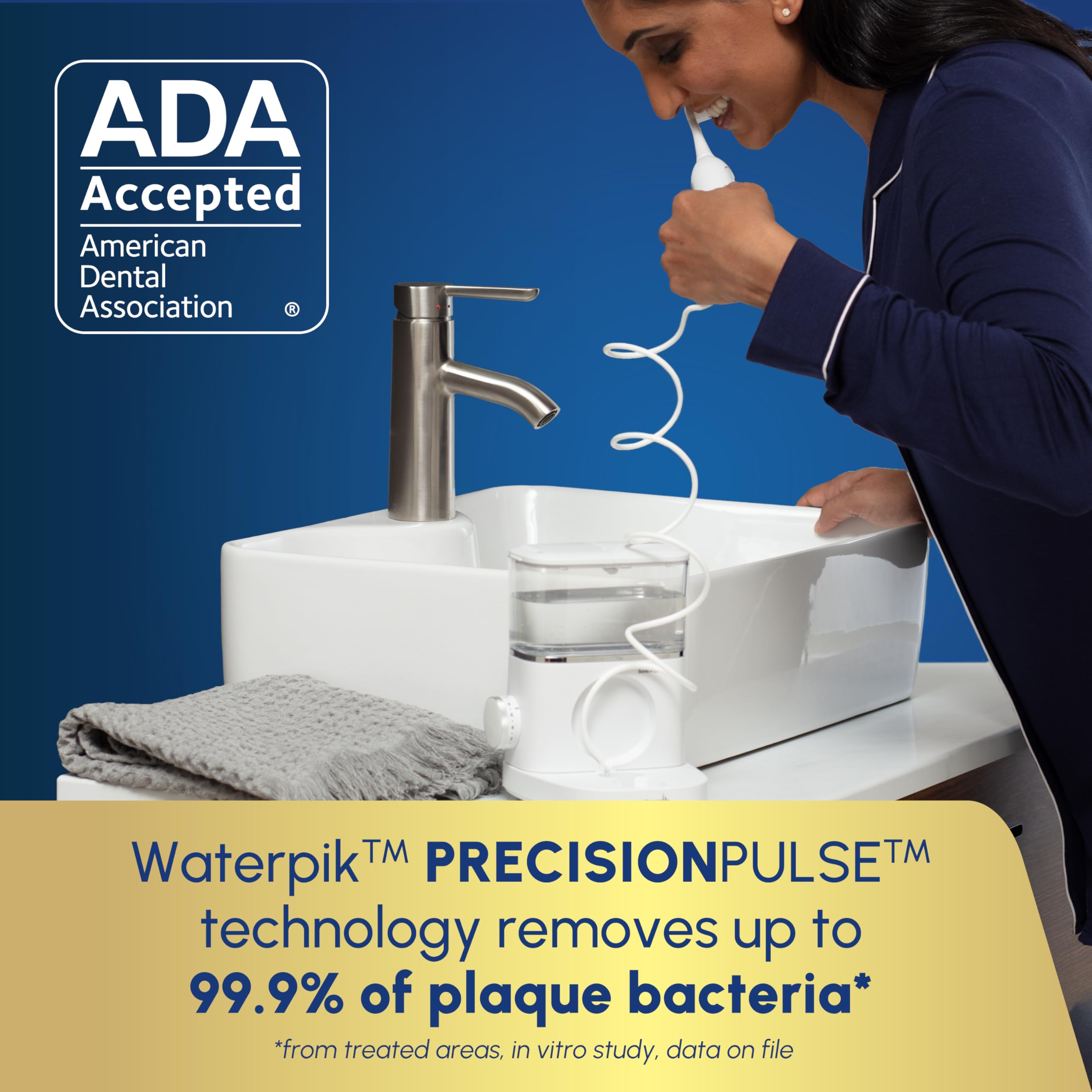 Waterpik Sonic-Fusion Toothbrush with Water Flosser

