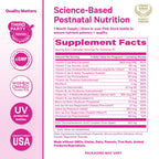 Pink Stork Total Postnatal Vitamins | Postpartum Support

