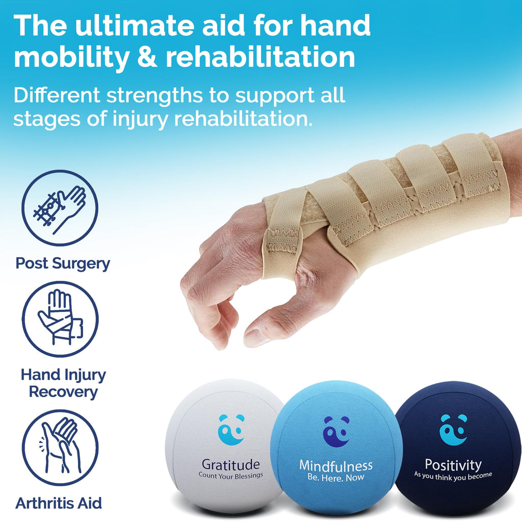 MindPanda Stress Balls for Adults | Grip Therapy

