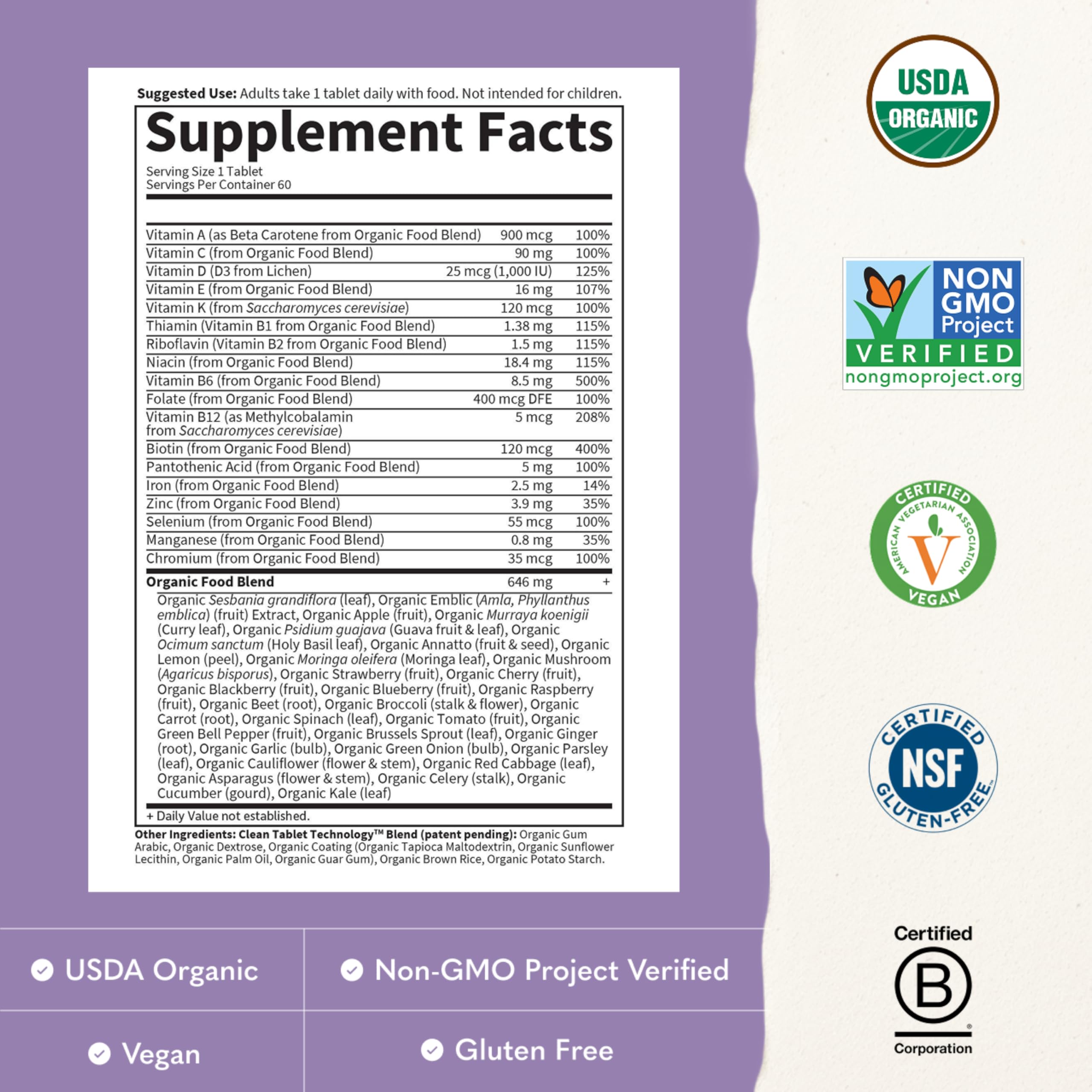 Women's Multivitamin by Garden of Life Organics | Organic Whole-Food

