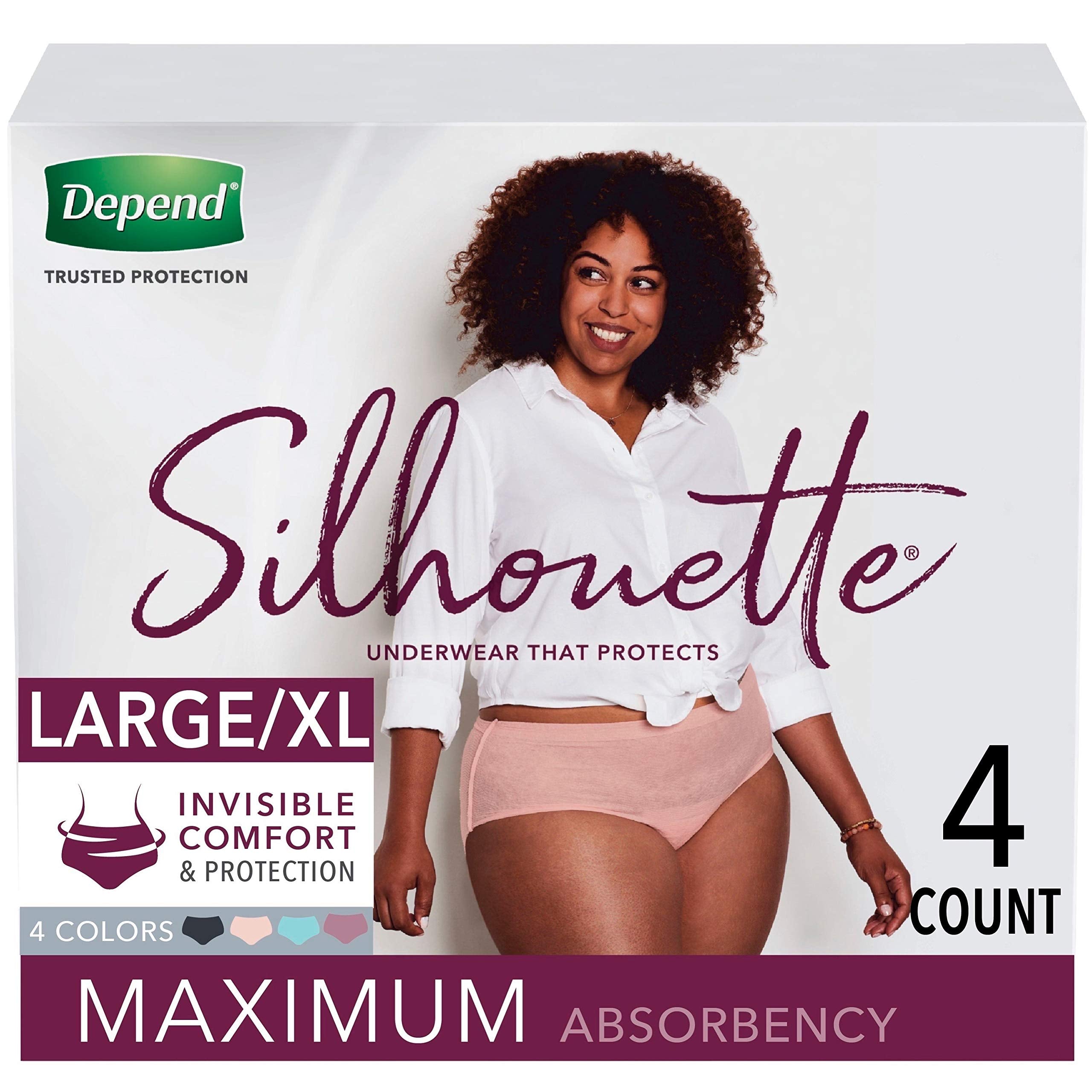 Depend Silhouette Incontinence Underwear Maximum Absorbency