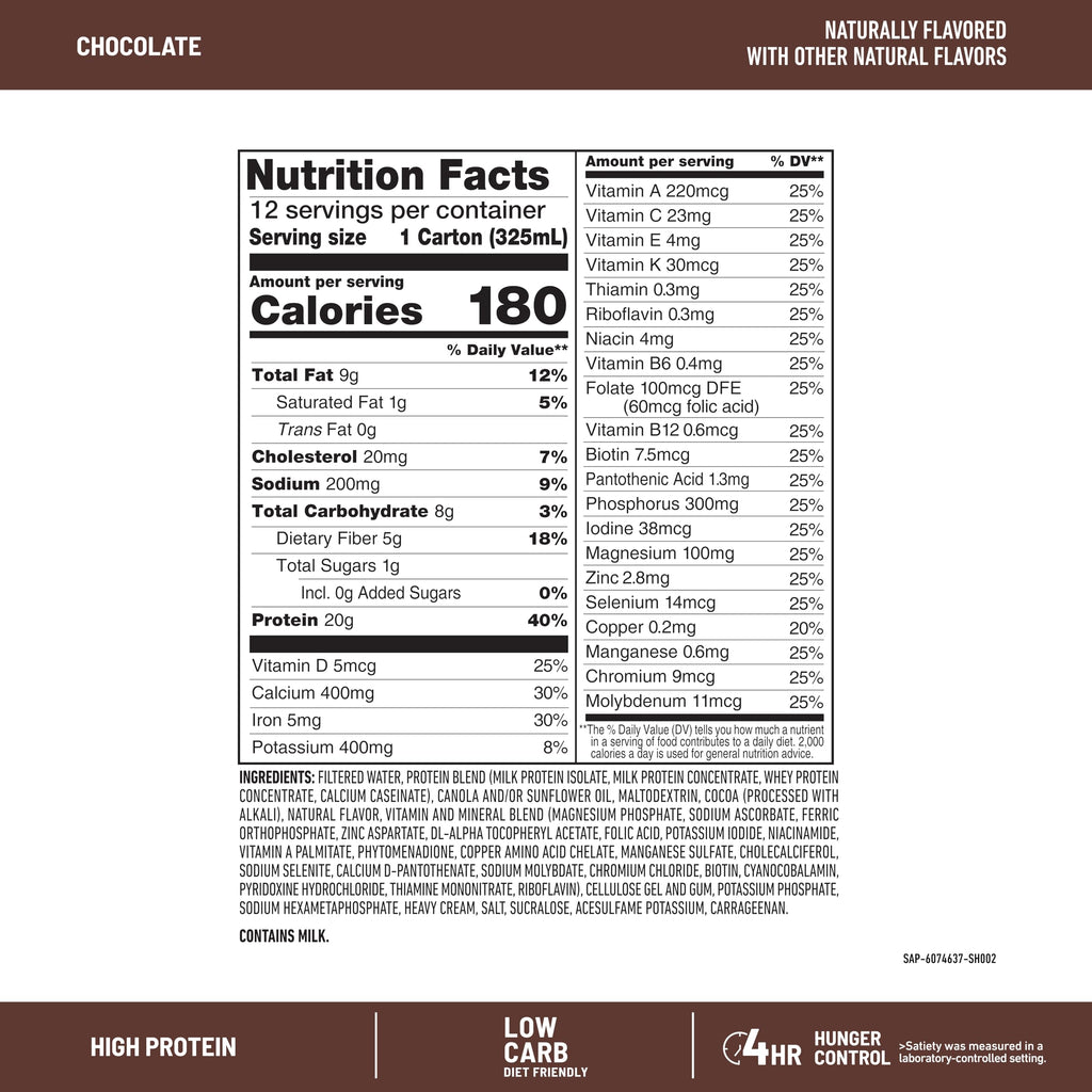 SlimFast High Protein Meal Replacement Shake Ready-to-Drink

