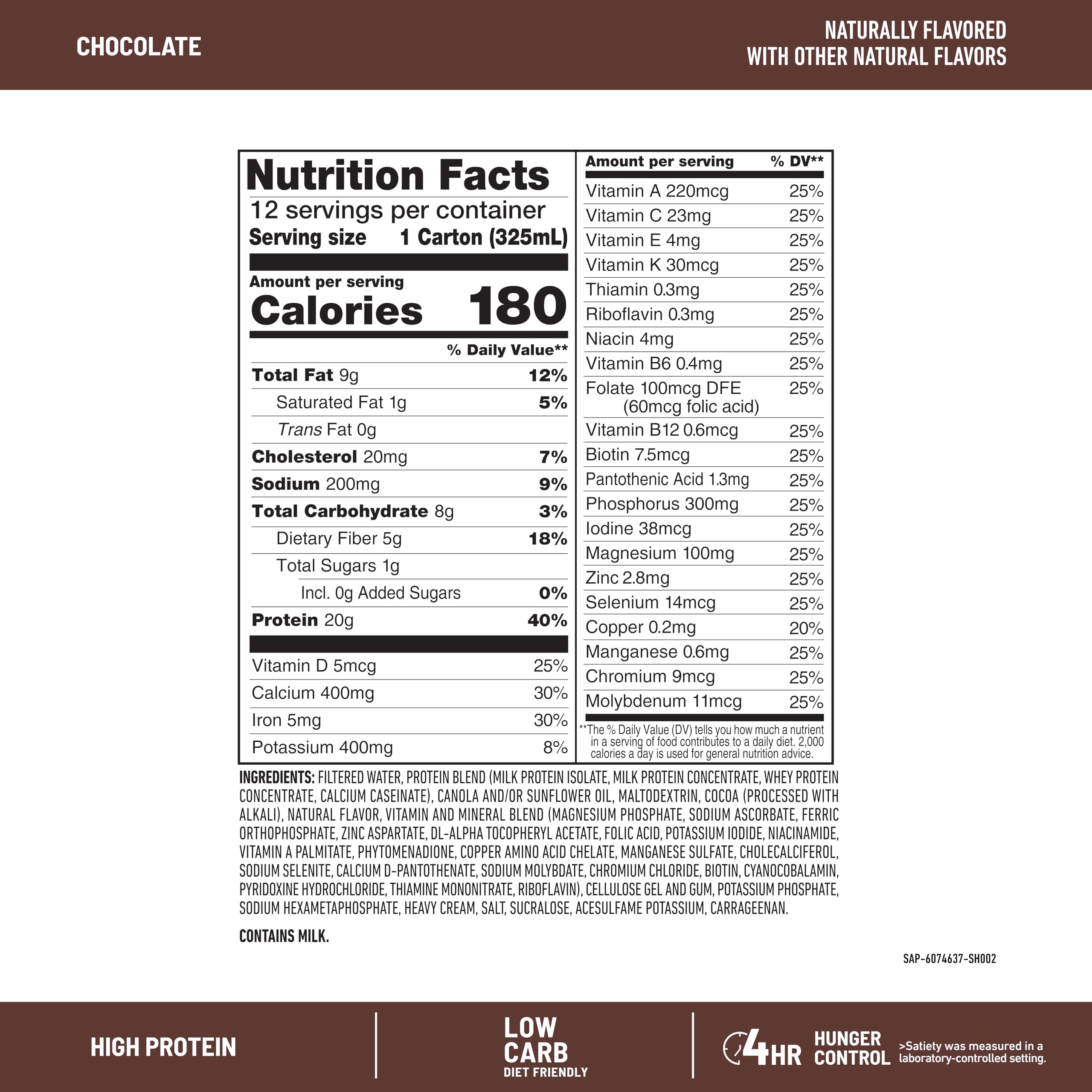 SlimFast High Protein Meal Replacement Shake Ready-to-Drink

