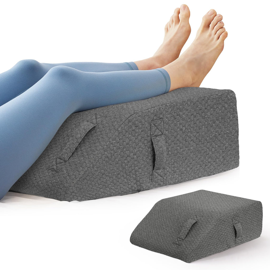 BIEEZZK Leg Elevation Pillow for Swelling & Post-Op Recovery