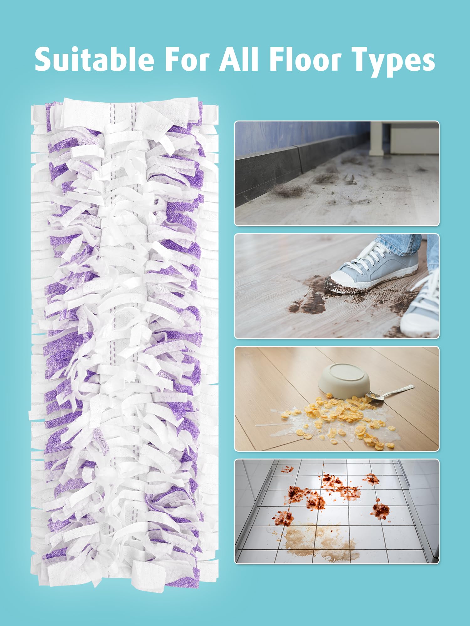 Air U+ Power Mop Pads for Swiffer Power Mop – Unscented

