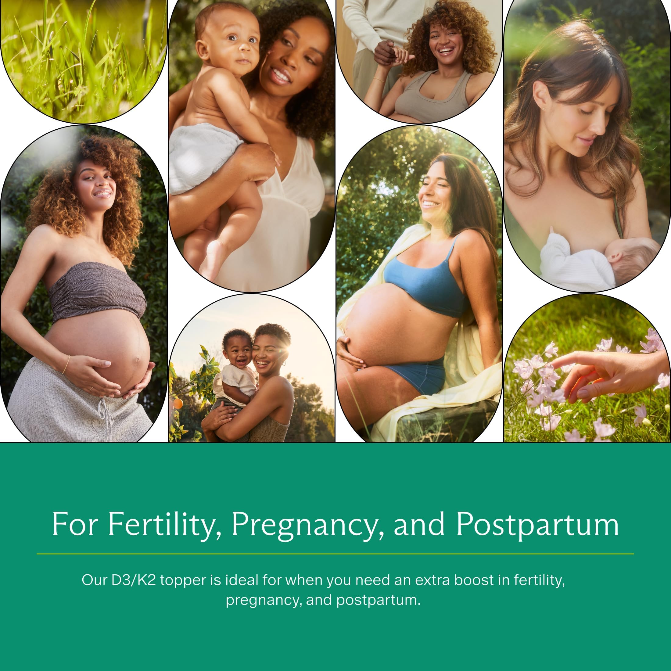 Prenatal Vitamin D3/K2 for Fertility, Pregnancy & Postpartum

