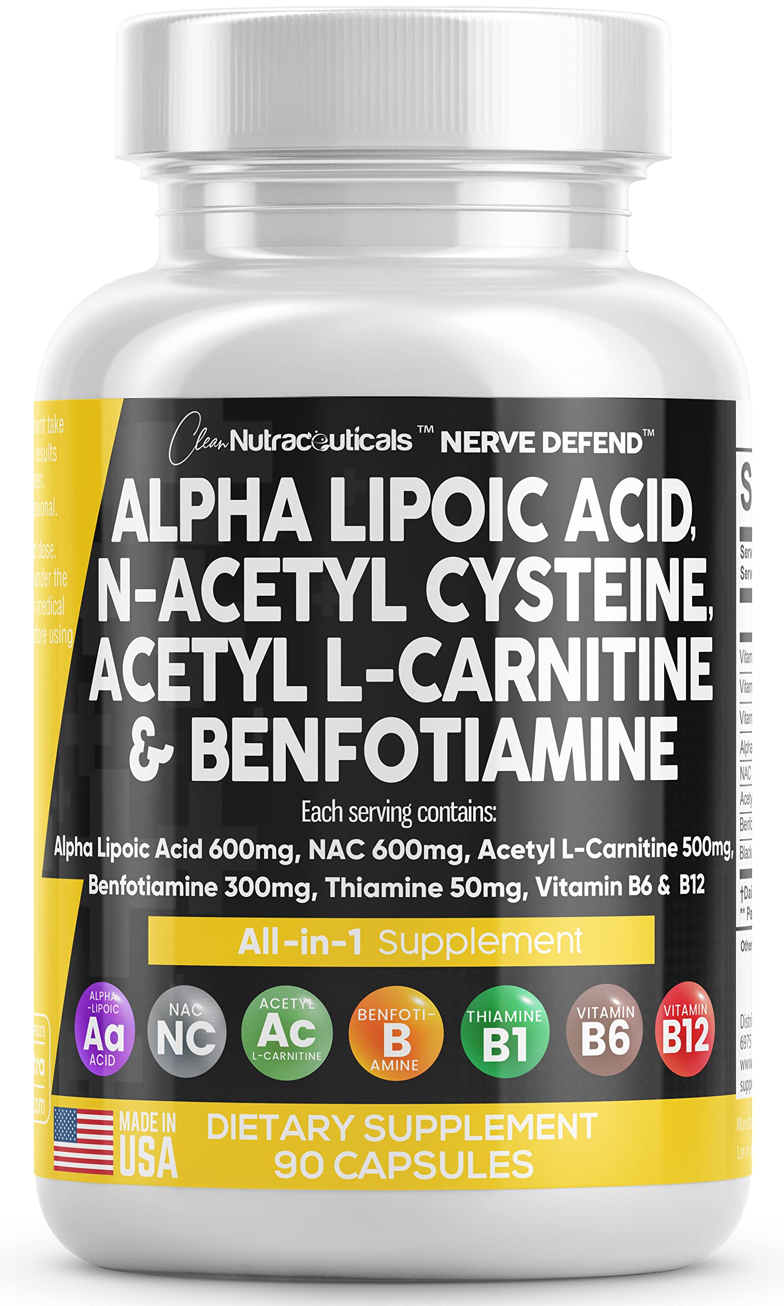 Clean Nutra Nerve Defend All-In-One Nerve Support

