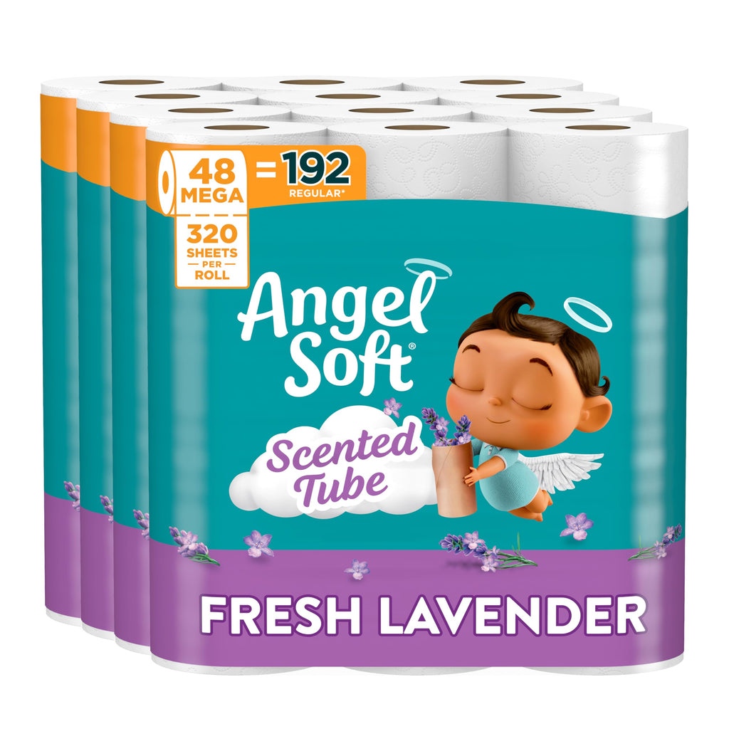 Angel Soft Toilet Paper – Lavender Scent

