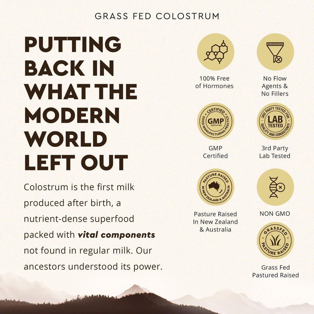 Ancestral Supplements Grass Fed Beef Colostrum Supplement

