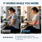 Geno Posture Corrector for Women - Adjustable Back Brace

