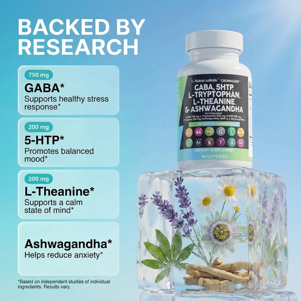 Mood Support CalmAgain by Clean Nutraceuticals

