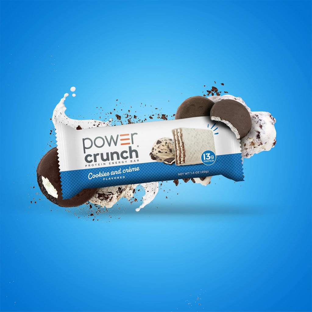 Power Crunch Protein Energy Wafer Bars | Protein Snack

