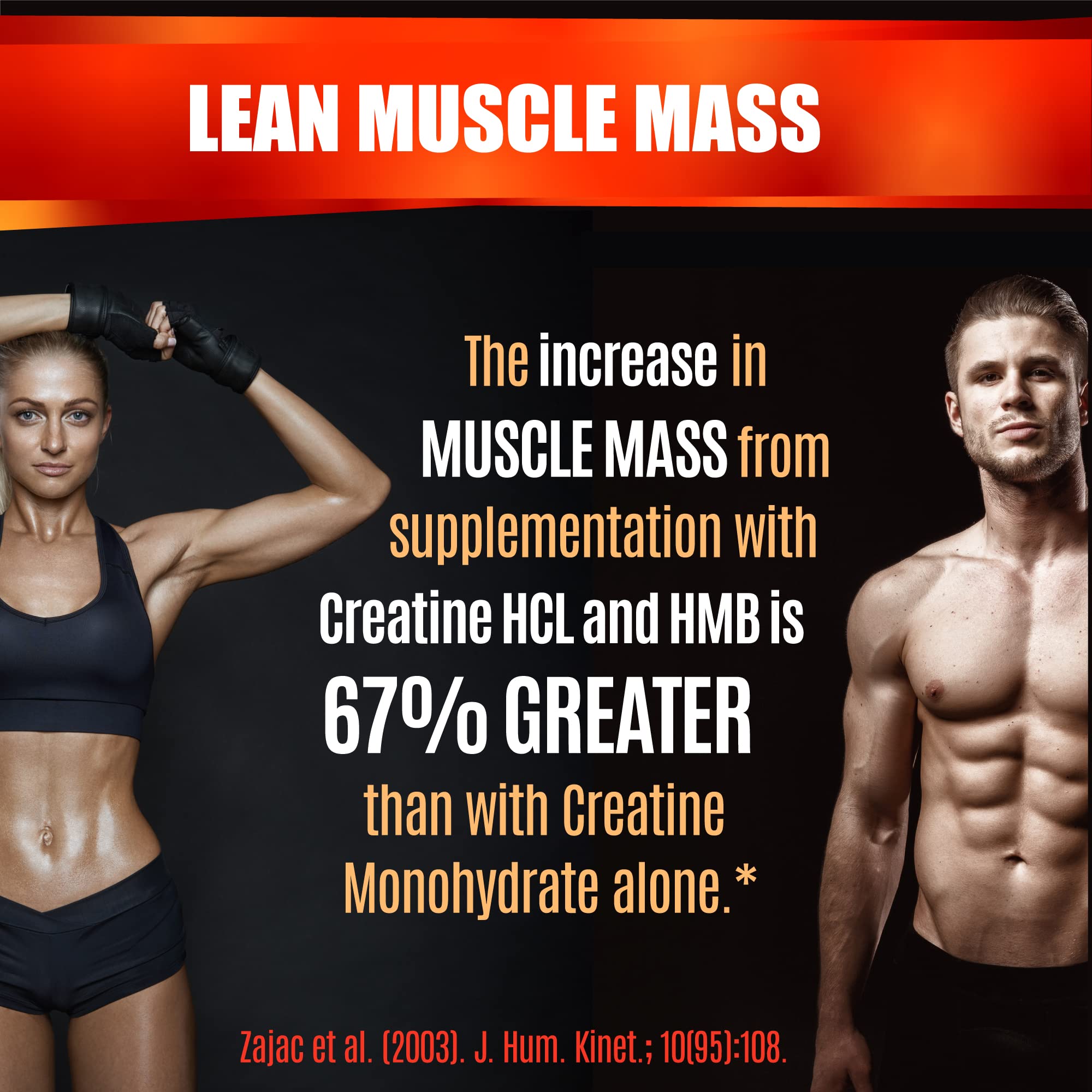 Folona Creatine HCl with HMB Capsules for Muscle & Endurance


