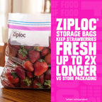 Ziploc Brand Storage Bags for Leftovers & Meal Prep

