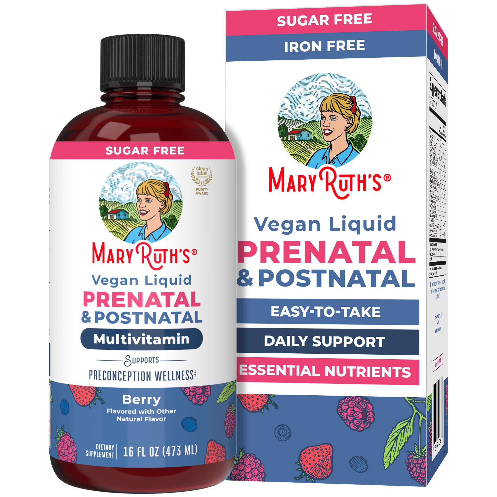 MaryRuth's Prenatal & Postnatal Liquid Multivitamin for Women

