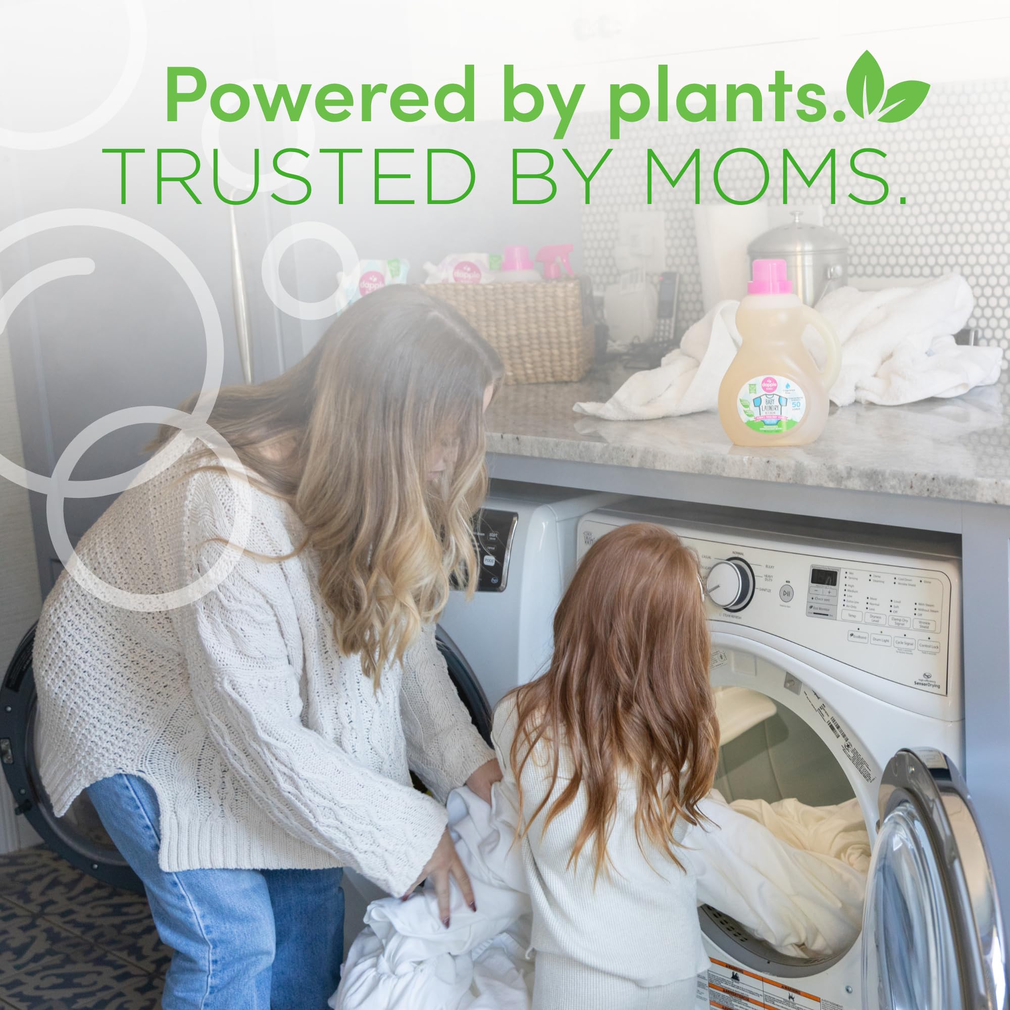Dapple Baby Laundry Detergent - Plant Powered Hypoallergenic


