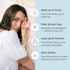 Saalt Menstrual Disc - Soft Reusable Silicone, 12-Hour Wear

