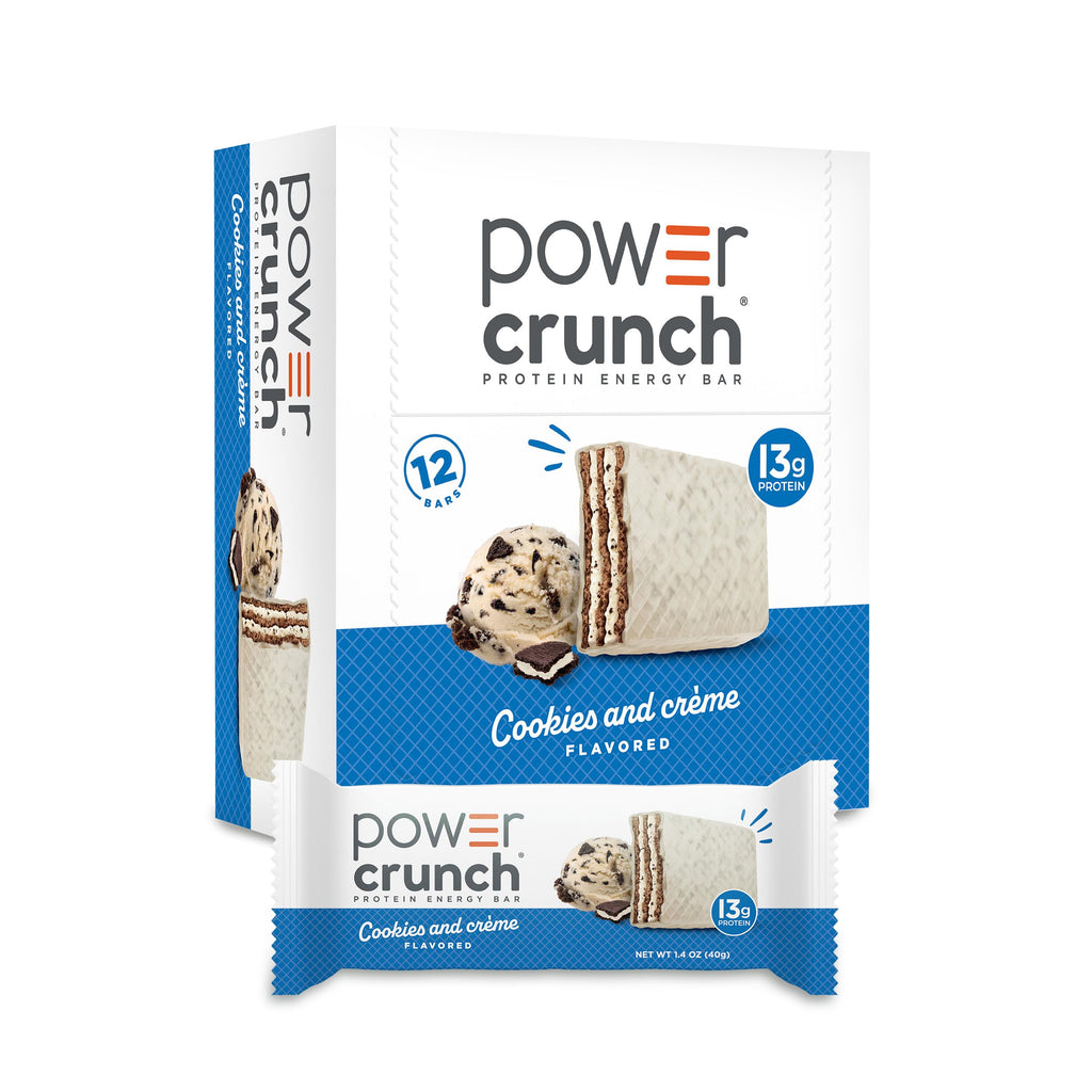 Power Crunch Protein Energy Wafer Bars | Protein Snack


