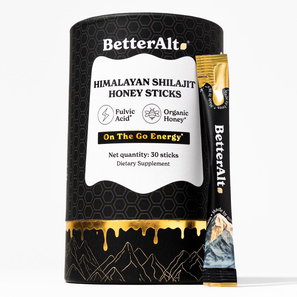 BetterAlt Himalayan Shilajit & Honey Sticks

