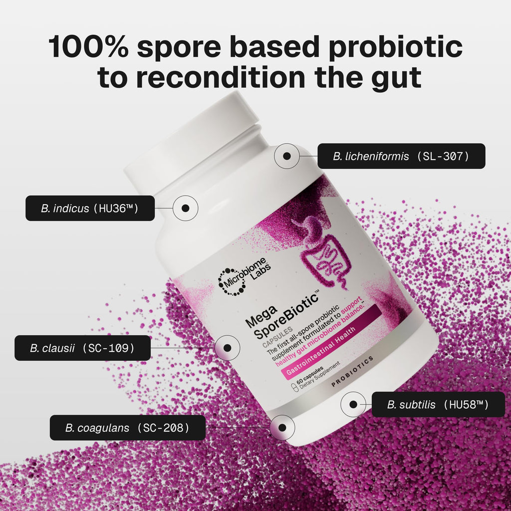 MegaSporeBiotic Spore-Based Probiotics for Gut Health

