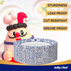 Disposable Paper Plates by JOLLY CHEF - Heavy-Duty

