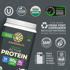 Sunwarrior Organic Plant Based Protein Powder | Vegan

