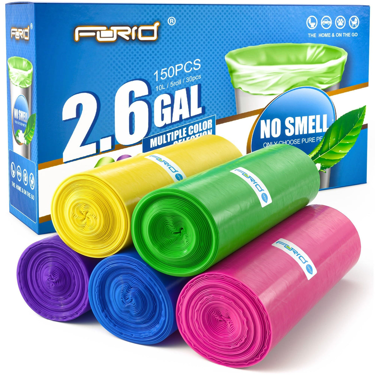 FORID Trash Bags for Home Office Kitchen