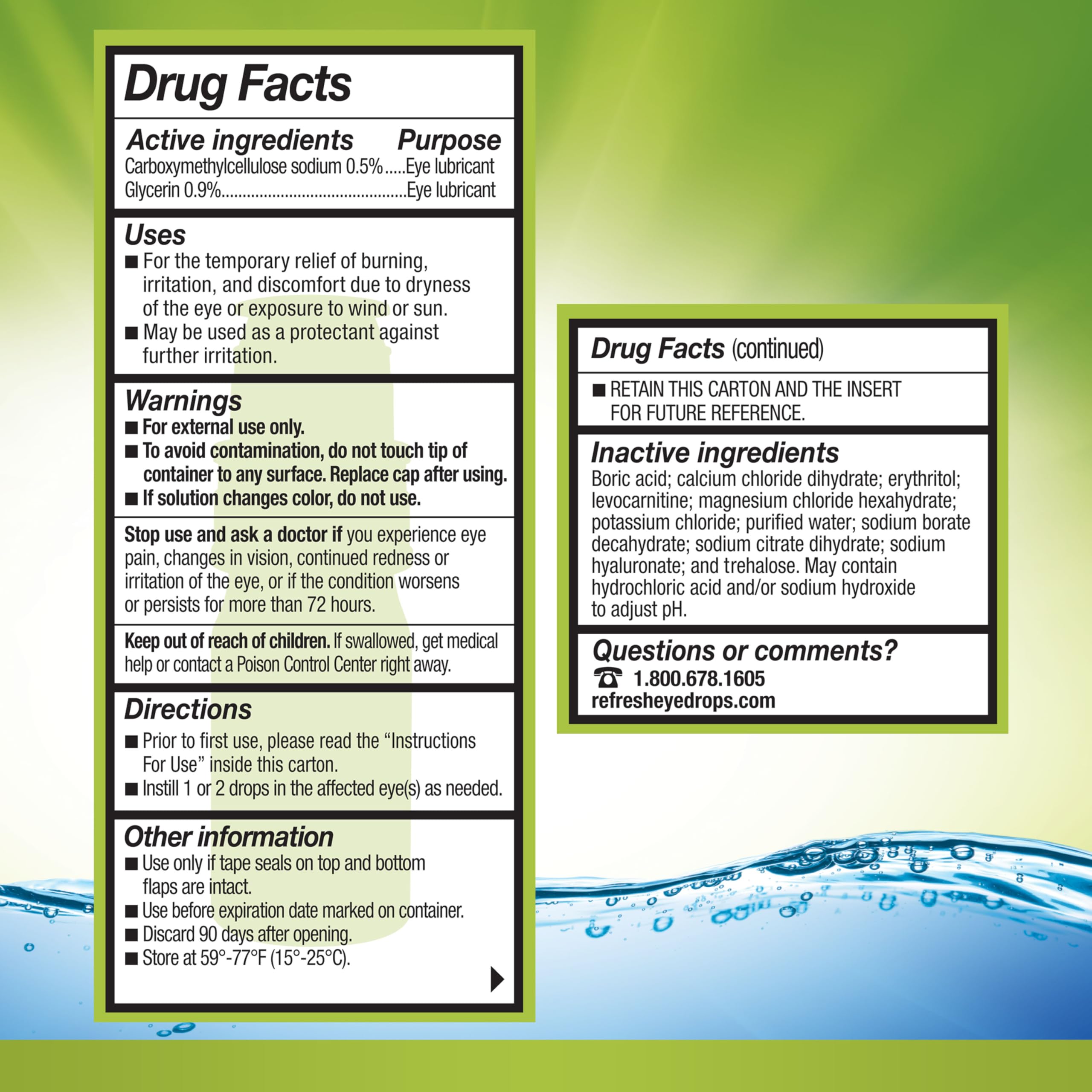 Refresh RELIEVA PF Xtra Artificial Tears Eye Drops

