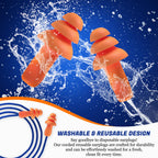 Ear Plugs: Quality Reusable Silicone for Noise Reduction


