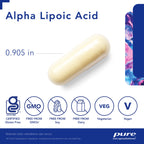 Alpha Lipoic Acid 600 mg Supplement | Pure Encapsulations

