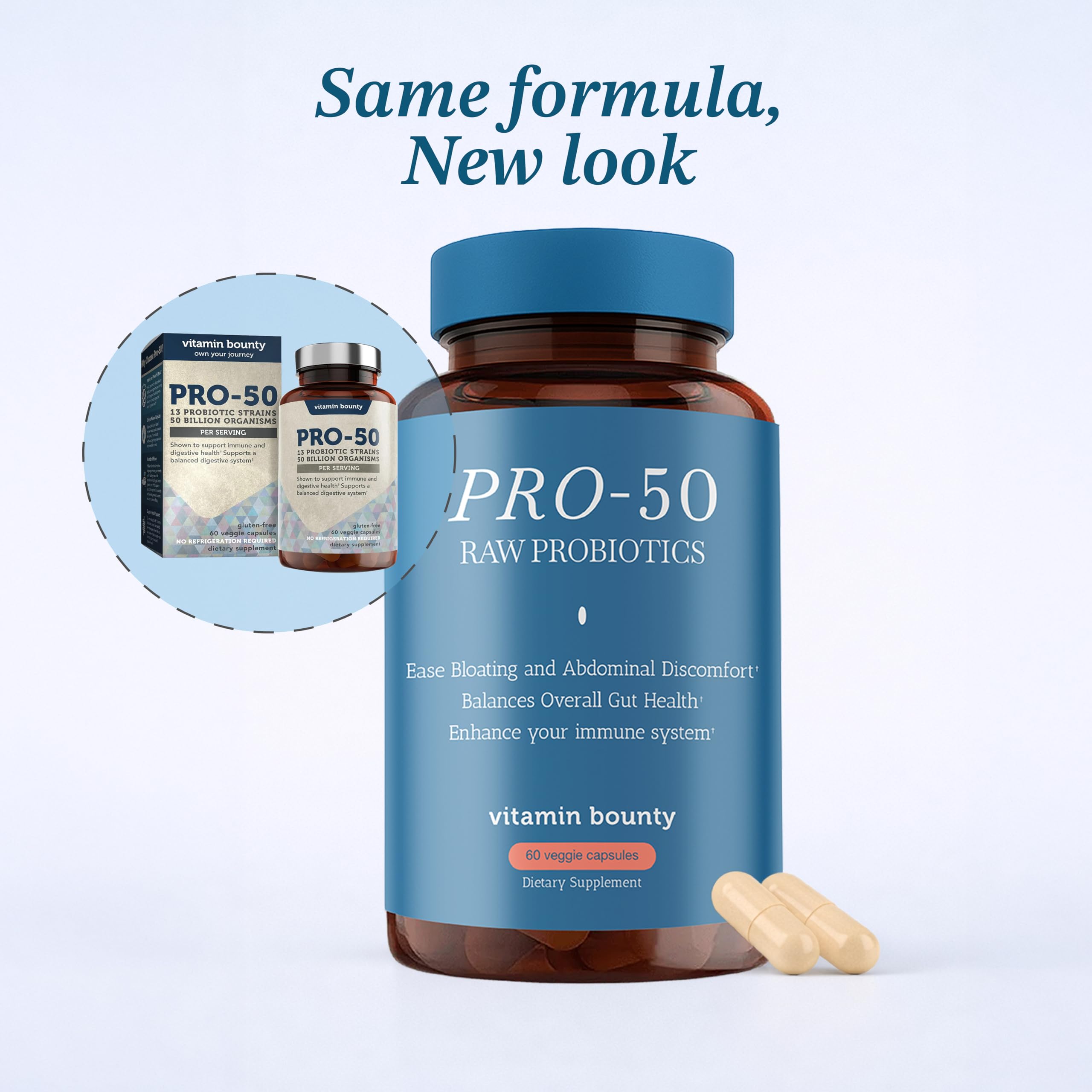 Vitamin Bounty Probiotics for Digestive Health

