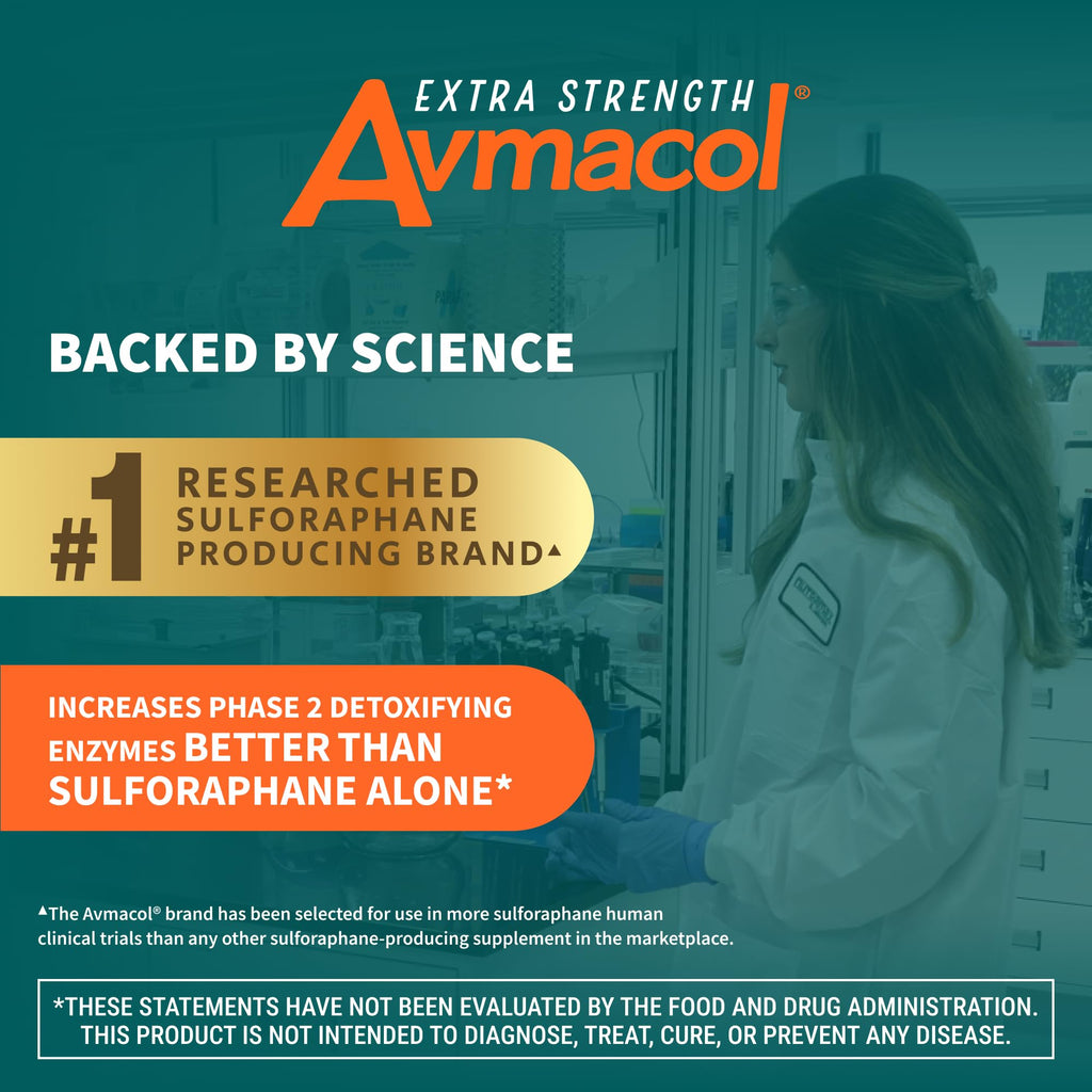 Nutramax Avmacol Extra Strength Sulforaphane Supplement

