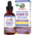 MaryRuth's Vitamin D3 Liquid Drops Megadose - Vegan Non-GMO

