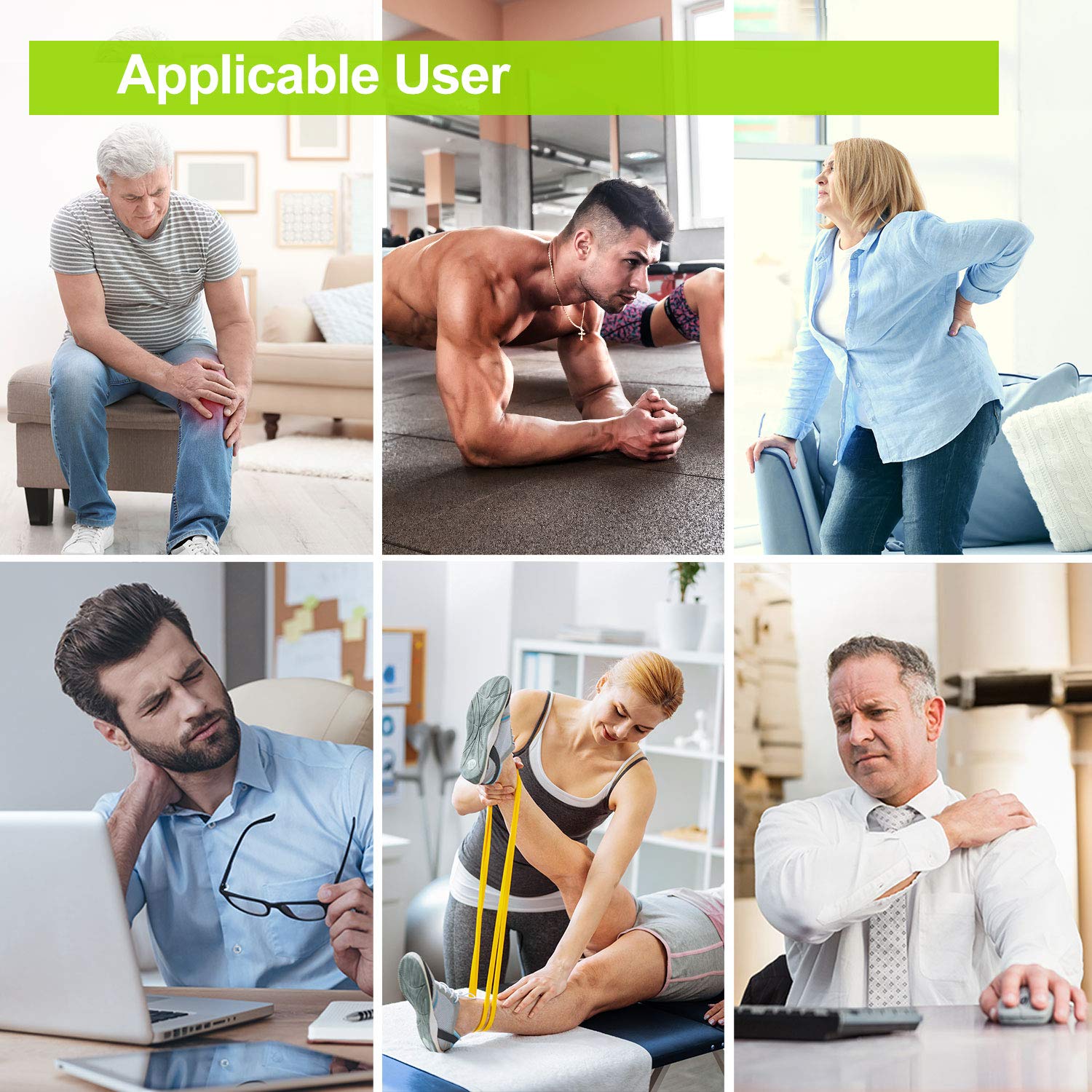 AUVON Electrical Stimulation Device for Pain Relief

