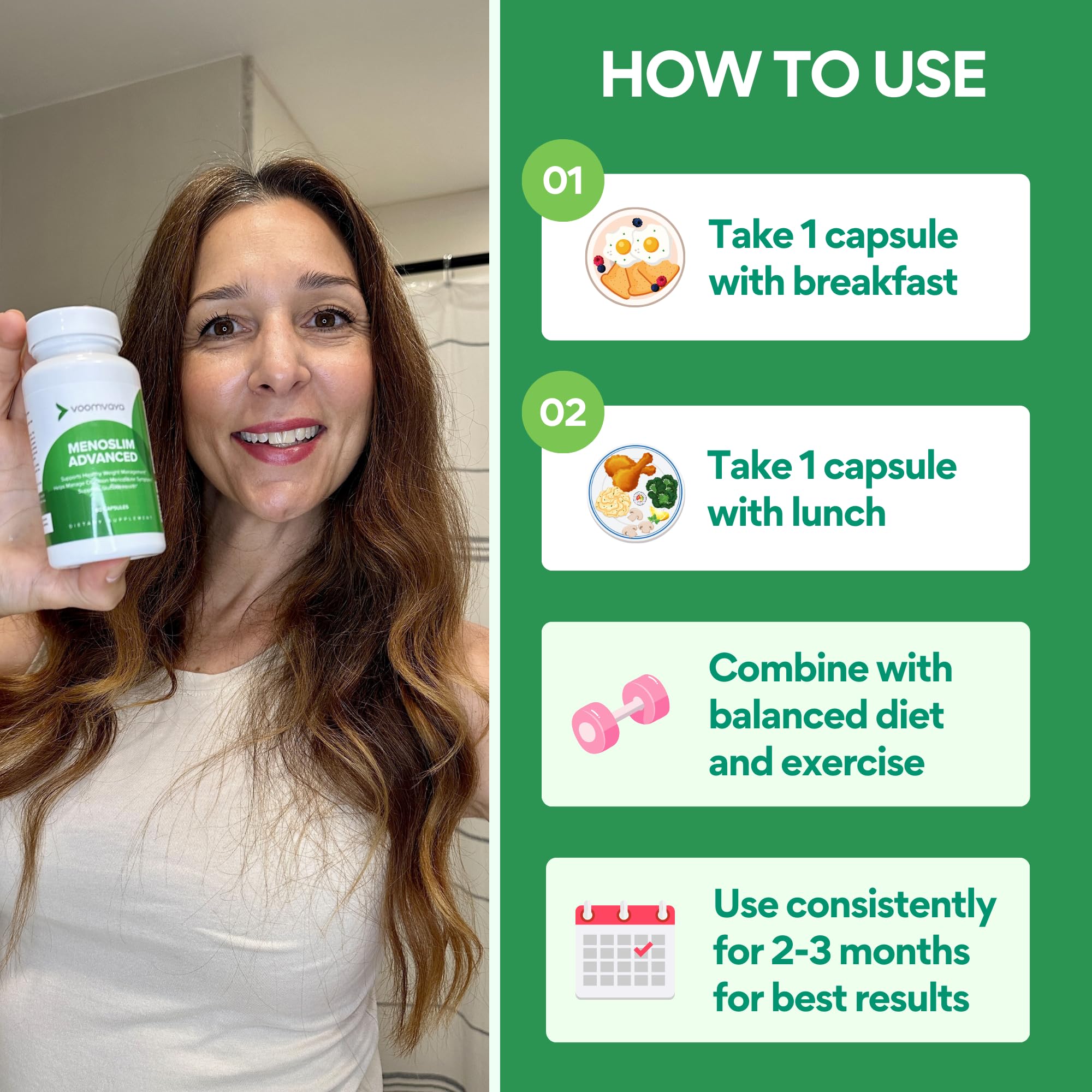 MenoSlim Advanced Menopause Support - VoomVaya

