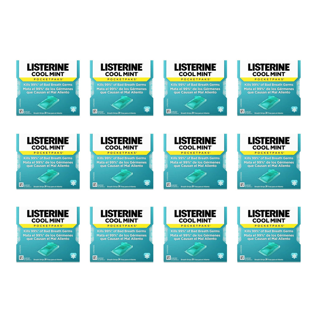 Listerine Breath Strips for Fresh Breath - Dissolving

