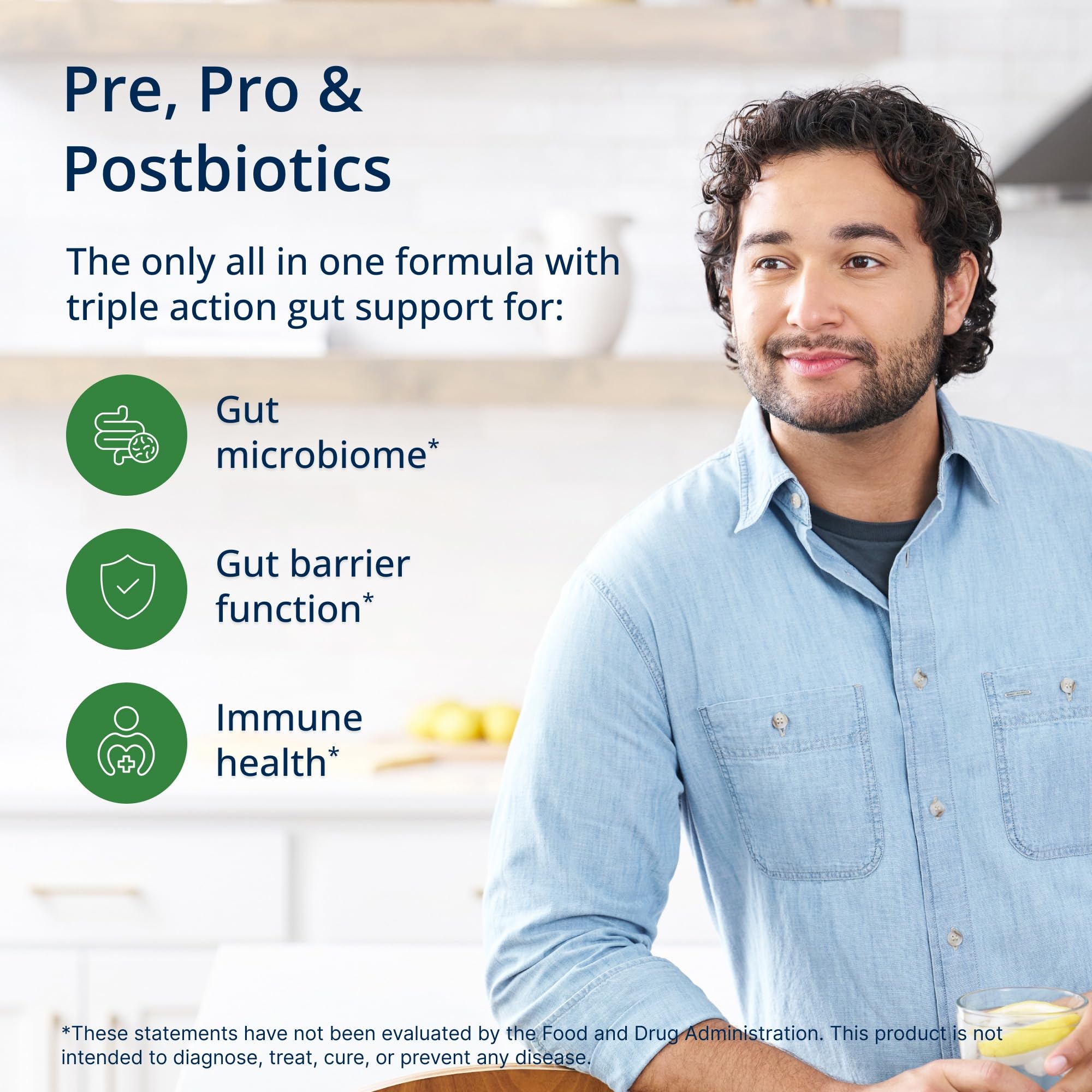 Metagenics UltraFlora Probiotic & Postbiotic Supplement

