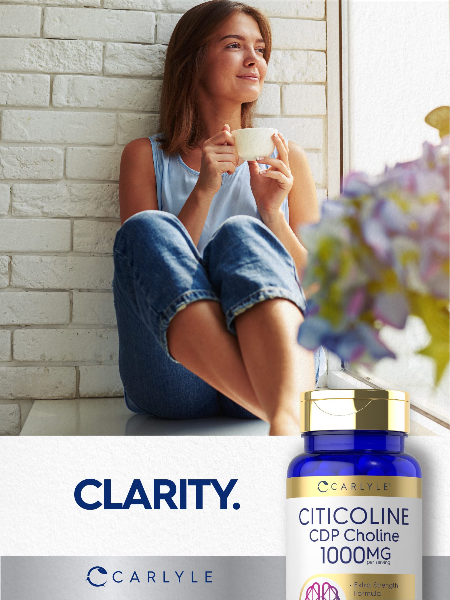 Carlyle Citicoline CDP Choline Supplement

