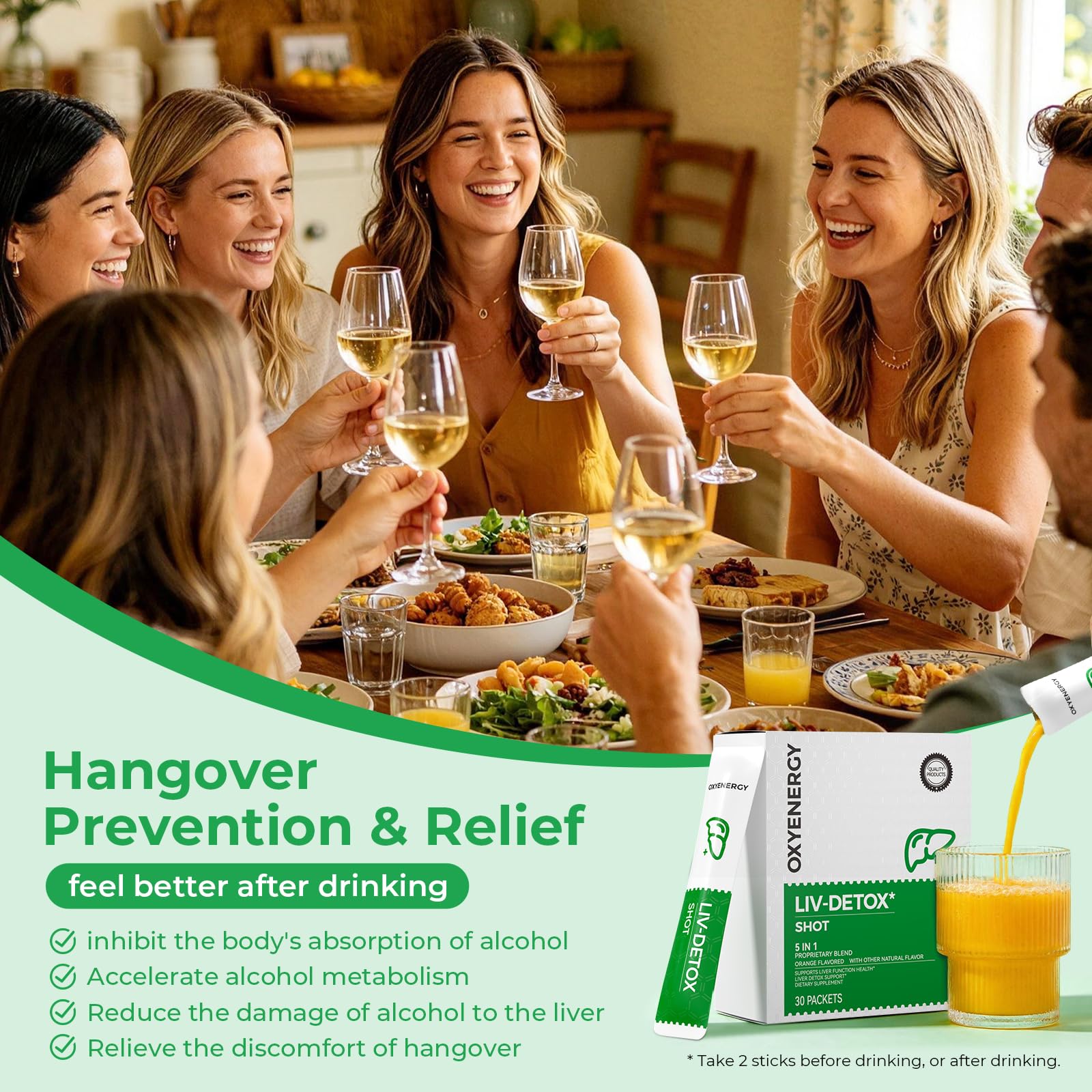 OxyEnergy Liver Cleanse Detox - Milk Thistle Formula

