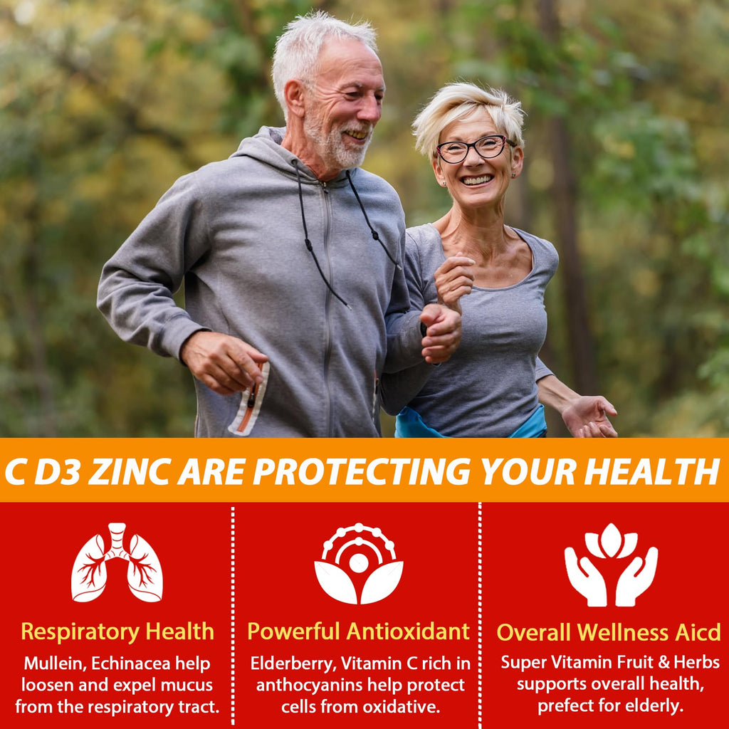 Vitamin C D3 Zinc Gummies for Immune Support | Nextdia

